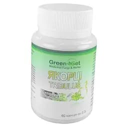 Якорьки - Tríbulus Силовой потенциал GreenSet 60 капсул