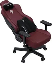 Ігрове крісло Anda Seat Kaiser 3E Maroon PVC Size XL (AD23YC-XL-09-A-PV/C-A01) - мініатюра 4