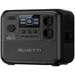 Зарядна станція Bluetti AC70 (1000W/768Wh) - мініатюра 3
