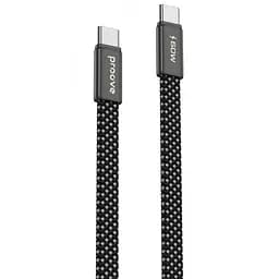 Кабель Proove AirLine Type-C to Type-C 60W (1m) black (CCAI60002201)