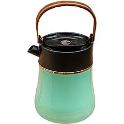 Чайник-термос 700 мл із заварником та датчиком температури, м'ятний Yiwu HP-14-22M