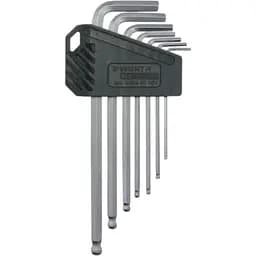 Набір ключів Wurth Г-подібних HEX з кулькою SW1.5-6 mm 7 шт. Red Stripe (арт. 575241 101)