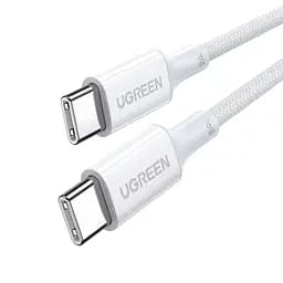 Кабель 5 А скоростной Ugreen US557 USB-C - USB-C 100W 1 метр белый