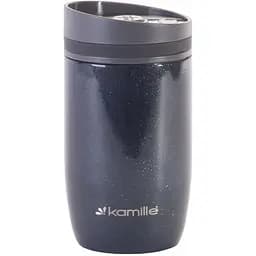 Термокухоль Kamille з нержавіючої сталі сірий 300 мл (2048)