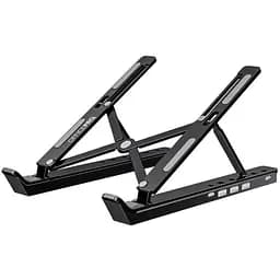 Підставка для ноутбука до 15.6 дюймів OfficePro LS-320-HUB USB Black