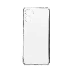 Прозрачный чехол для Motorola G06 4G/G06 Power 4G с защитой камеры, тонкий, силиконовый, бесцветный, ударостойкий, противоударный бампер c закрытой камерой, ArmorStandart (ARM89092)