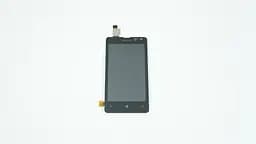 Дисплей для смартфона (телефону) Microsoft Lumia 532 DS (Nokia), black (У зборі з тачскріном) (без рамки) - мініатюра 2