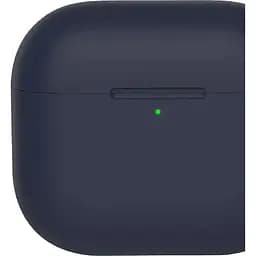 Чохол Blueo Liquid Silicone Case+Carbine для AirPods 4 Deep Blue (B44-A4DBL) [120743] - мініатюра 2
