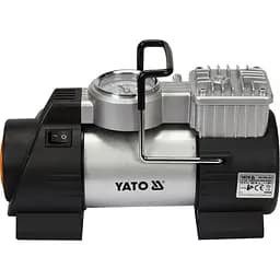 Компресор автомобільний Yato з LED-ліхтарем 180 Вт (YT-73460)  - мініатюра 2