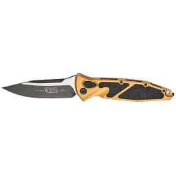 Ніж Microtech Socom Elite Auto Drop Point Black Blade Tan