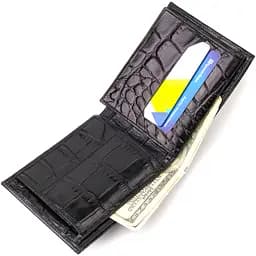 Чоловічий шкіряний гаманець Canpellini 12х9.6х2 см acs0025592 - мініатюра 3