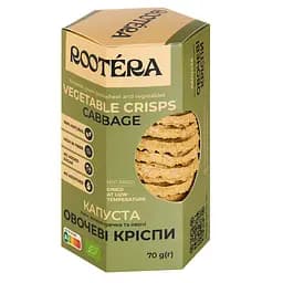 Овочеві кріспи Rootéra з капусти 70 г (RT-CR002-CA-070)