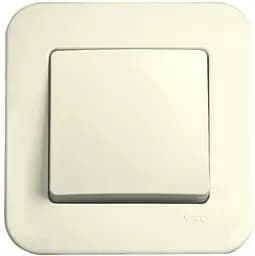 Вимикач одноклавішний VIKO Rollina кремовий (90421001)