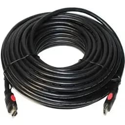 Кабель Tecro HDMI (M) – HDMI (M), 20 м, Black teh0020761