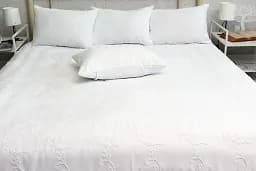 Покривало Tag Tekstil Gloria white 160x240 см - мініатюра 2