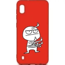 Чохол-накладка Toto Cartoon Soft Silicone TPU Case Samsung Galaxy A10 FK 9 Red