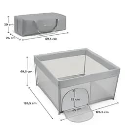 Манеж Kinderkraft Ziki Grey (KLZIKI00GRY0000) - мініатюра 6