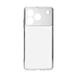 Прозрачный чехол для ZTE Blade A76 4G с защитой камеры, тонкий, силиконовый, бесцветный, ударостойкий, противоударный бампер c закрытой камерой, ArmorStandart (ARM87526)