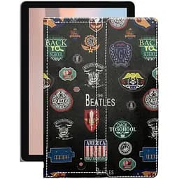 Чехол StatusCASE из экокожи для планшета Microsoft Surface Go 2 Битлз