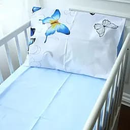 Наволочка MirSon Kids Time 17-0389 Blackburn Бязь блакитна - мініатюра 5