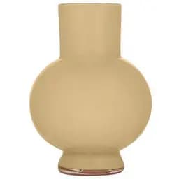 Ваза Lefard Xebora Beige стеклянная 22х17.5 см (804-158)