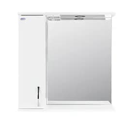 Дзеркало з шафкою Kraft Прима ліве 55 см Білий 30412