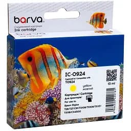 Картридж Barva Epson T0924/T1084 (C13T10844A10) 490ст yellow (IC-0924)