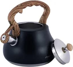 Чайник Whistling Kettle Black 2.7л зі свистком Kamille Ø16.5х23 см kuh0011096 - мініатюра 4