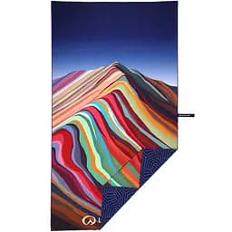 Рушник Lifeventure Soft Fibre Printed Giant Коричневый-Синий