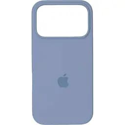 Чохол Silicone Case для Apple iPhone 17 Pro Sierra Blue AA [145166] - мініатюра 1