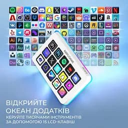 Контролер Fifine Stream Deck D6W - мініатюра 5