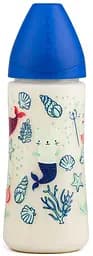 Бутылочка для кормления Suavinex Морские истории, 360 мл, синий (304002)