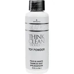 Пудра для догляду за іграшками Sensuva Think CLean Thoughts Toy Powder (56 г)