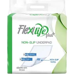 Пелюшки гігієнічні поглинаючі Flexi Life Plus (60 х 90 см) 30 шт.