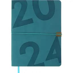 Ежедневник датированный Buromax Best 2024 A5 бирюзовый (BM.2126-06)