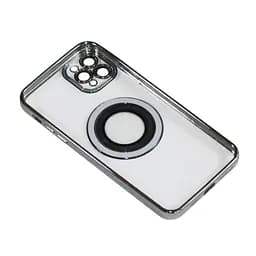 Магнітний чохол XON PhoneCase Magnetic для iPhone 11 Pro Max (PCMC1111400G 8154) Сірий/Прозорий - мініатюра 2