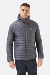 Пуховик Rab Microlight Alpine Jacket S Сірий