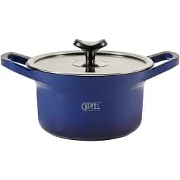 Кастрюля Gipfel Azul со стеклянной крышкой 1.5 л (2308)