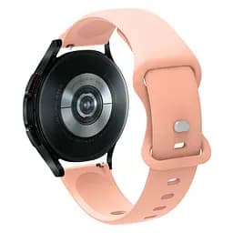 Браслет Eight для Samsung Galaxy Watch 6 Classic 43mm 6 Classic 47mm - бежево-рожевий ширина кріплення 20мм силікон Watchbands (W40-7WB13509354) - мініатюра 2