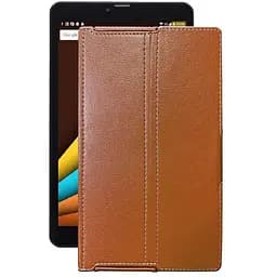 Чехол StatusCASE из экокожи для планшета Sigma X-style Tab A81 Коричневый