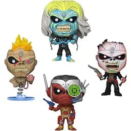 Набор фигурок Funko Pop 4PK Glow in the Dark Box Set Exclusive Iron Maiden Айрон Мейден 10 см 4PK E IM