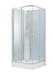 Душевая кабина Volle Solar 90x90 с поддоном 11-88-172, прозрачный, хром
