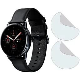 Защитная пленка для Samsung Galaxy Watch Active 2 40mm Stainless Steel Black - 2шт прозрачная Watchbands (WB000A240PL2-BLACK)