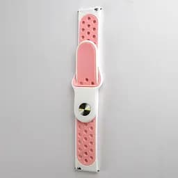 Ремінець Nike Sport 20 mm Watch Active / Galaxy S4 42 mm / Gear S2 / Xiaomi Amazfit White / Pink ( S