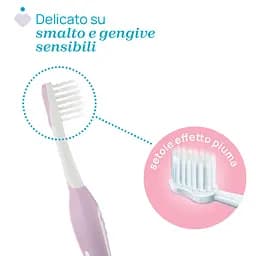 Зубна щітка Chicco для перших зубів, 6-36 міс. рожева (12081.00) - мініатюра 3