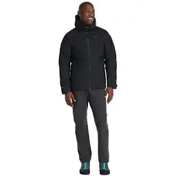 Мембранна чоловіча тепла куртка Rab Valiance Jacket M Чорний - мініатюра 3