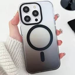 Чохол TPU+PC Phantom with Magnetic Fit для Apple iPhone 14 Pro (6.1") Black - мініатюра 2