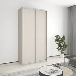 Шкаф-купе двухдверный MebelStar Стандарт AL 2ДСП 120x60x240 см Кашемир (MBS-3629)