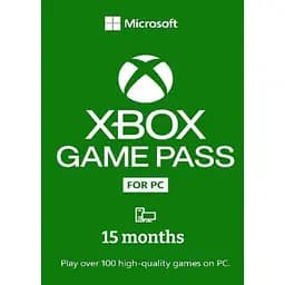 Підписка Xbox Game Pass For PC (для ПК) – 15 місяців