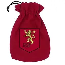 Мешочек для кубиков Q-Workshop Game of Thrones. Lannister Dice Pouch (GOT/POU/00190166/2025/2/T)